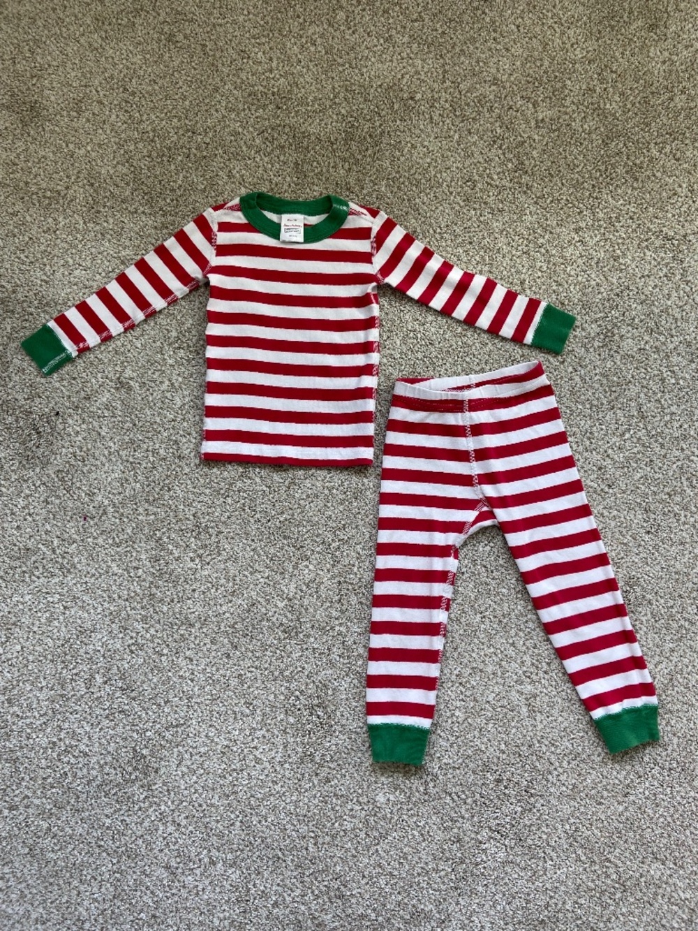 3T Hanna Anderson stripe pajama